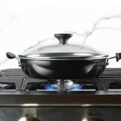 Farberware Reliance Pro 12" Nonstick Ceramic Covered Skillet With Helper Handle Black/Gray 12 Farberware Reliance Pro 12" Nonstick Ceramic Covered Skillet With Helper Handle Black/Gray -Garden Furniture Discounts GUEST e7e91fb9 fa01 470f 9414 7f3552b82c3a