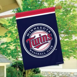 Briarwood Lane Minnesota Twins House Flag MLB Licensed 28" X 40" -Garden Furniture Discounts GUEST e7f6059a ad9a 4525 8440 07fd81b89892