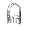 Plow & Hearth - Montebello Decorative Garden Arbor Trellis With Gate & Beautiful Scrollwork Design 1 Plow & Hearth - Montebello Decorative Garden Arbor Trellis With Gate & Beautiful Scrollwork Design -Garden Furniture Discounts GUEST eab4eb0e b33a 4af4 96aa 989af583f9c1