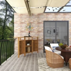 Patio Bar Table Teak - Olivia & May -Garden Furniture Discounts GUEST ebfaaec2 be5a 4588 9d0f ff9393ac38ce