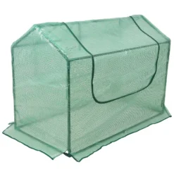 Sunnydaze Decor Sunnydaze Mini Greenhouse With 2 Zippered Side Doors - Green -Garden Furniture Discounts GUEST ec69a2f0 0942 4ac5 ad3c a51458b84da0
