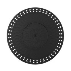 Amaya 5pc Outdoor 4 Wicker Swivel Chair & Fire Pit Set - Dark Brown/Beige/Matte Black - Christopher Knight Home -Garden Furniture Discounts GUEST ed7712cf 0fca 48de bfb0 edafb57abb3c