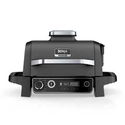 Ninja Woodfire Outdoor Grill & Smoker, 7-in-1 Master Grill, BBQ Smoker And Air Fryer With Woodfire Technology - OG701 3 Ninja Woodfire Outdoor Grill & Smoker, 7-in-1 Master Grill, BBQ Smoker And Air Fryer With Woodfire Technology - OG701