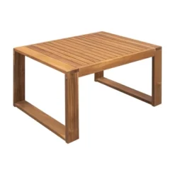 3pc Outdoor Acacia Wood Sectional Conversation Set With Cushions - Gray - GODEER -Garden Furniture Discounts GUEST f2d34f3e 7fa5 4acd 82fd 9cfc54f1946e