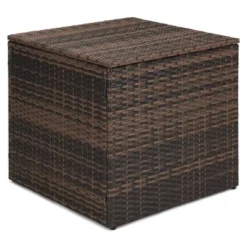 6pc Wicker Outdoor Conversation Set With Cushions - Orange - EDYO LIVING -Garden Furniture Discounts GUEST f313cc91 466b 4e03 8f0d 97e99d32de13