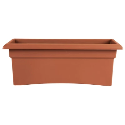 Bloem 26"x11" Veranda Rectangular Window Deck Box Planter 8 Bloem 26"x11" Veranda Rectangular Window Deck Box Planter - Image 6