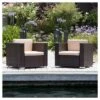 Murano Set Of 2 Wicker Patio Club Chairs With Cushions - Brown - Christopher Knight Home 1 Murano Set Of 2 Wicker Patio Club Chairs With Cushions - Brown - Christopher Knight Home -Garden Furniture Discounts GUEST f46914d2 df0e 407b bec8 4bce6ed68063