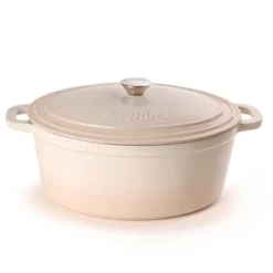 BergHOFF Neo 8Qt. Cast Iron Oval Dutch Oven, Matching Lid -Garden Furniture Discounts GUEST f4f8284e 3aef 4e0d af5f a264b7700f2f