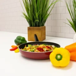 BergHOFF Geminis Cast Aluminum Non-stick Fry Pan, Red -Garden Furniture Discounts GUEST f5e7ddbe 13a2 4787 99d4 c9f6bda0e33b