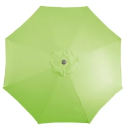 Northlight 9ft Outdoor Patio Market Umbrella With Hand Crank And Tilt, Lime Green -Garden Furniture Discounts GUEST f600d043 76f5 4575 82ff 2e77424768b3