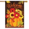 Pumpkin Bouquet Fall House Flag Welcome Autumn 28" X 40" Briarwood Lane -Garden Furniture Discounts GUEST f7d796f0 2123 446b a8c5 3cc545bbd59d