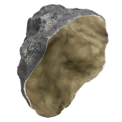 Gardenised Decorative Outdoor Weather-Resistant Artistic Artificial Faux Stone Rock, Garden Patio Granite Grey Fiberglass Stone -Garden Furniture Discounts GUEST f8cb41f7 82bf 45ee a3d2 e468cb7030d4