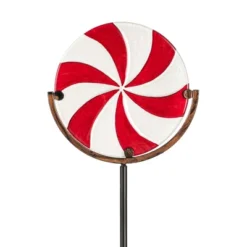 Home & Garden Candy Cane Garden Stake - One Yard Stake 33.0 Inches - Yard Decor Christmas - - Glass - Multicolored -Garden Furniture Discounts GUEST f9d49224 20e7 474b 8646 e569af6123fc