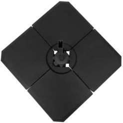 Outsunny 4-Piece Heavy Duty Cantilever Offset Umbrella Stand Base Weight, 264 Lb. Capacity, Easy To Fill With Water Or Sand 9 Outsunny 4-Piece Heavy Duty Cantilever Offset Umbrella Stand Base Weight, 264 Lb. Capacity, Easy To Fill With Water Or Sand -Garden Furniture Discounts GUEST f9dcb0fc 6f3c 4f4b aa58 a207b7d3124b