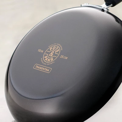 Tramontina Aluminum Non-Stick Fry Pan - Black 5 Tramontina Aluminum Non-Stick Fry Pan - Black - Image 3