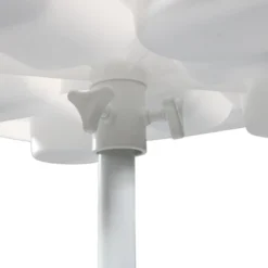 Sunnydaze Decor Sunnydaze Outdoor Drink And Snack Table With Tray Slots And 4 Cup Holders For Beach Umbrella Poles - White 10 Sunnydaze Decor Sunnydaze Outdoor Drink And Snack Table With Tray Slots And 4 Cup Holders For Beach Umbrella Poles - White -Garden Furniture Discounts GUEST fcf639ba cf33 4ae0 b15e c72274a5d688