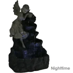 Sunnydaze Decor Sunnydaze Outdoor Solar Powered Angel Falls Water Fountain With Battery Backup And Submersible Pump - 27" 11 Sunnydaze Decor Sunnydaze Outdoor Solar Powered Angel Falls Water Fountain With Battery Backup And Submersible Pump - 27" -Garden Furniture Discounts GUEST ff492527 37dc 4c97 894d c6c045d1c25d