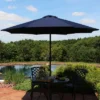 Sunnydaze Decor Sunnydaze Outdoor Aluminum Solution-Dyed Sunbrella Patio Umbrella With Auto Tilt And Crank - 9' -Garden Furniture Discounts GUEST ff97bf21 53e0 4fde bc39 9745631551fb
