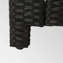 Puerta 5pc Wicker Sofa Chat Set - Dark Brown/Beige - Christopher Knight Home -Garden Furniture Discounts GUEST ffee4a11 afb2 46c5 a376 1ca81a4eaa97